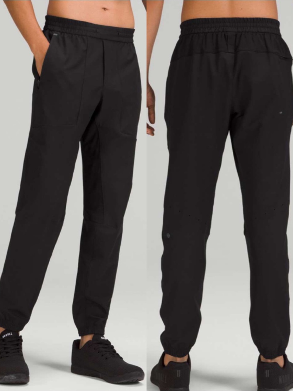 Lululemon Men’s License To Train Jogger Joggers Pants Black Athletic